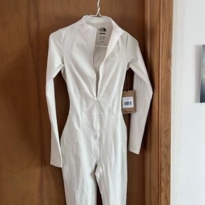 SKIMS X Northface Refina bodysuit in bone NWT